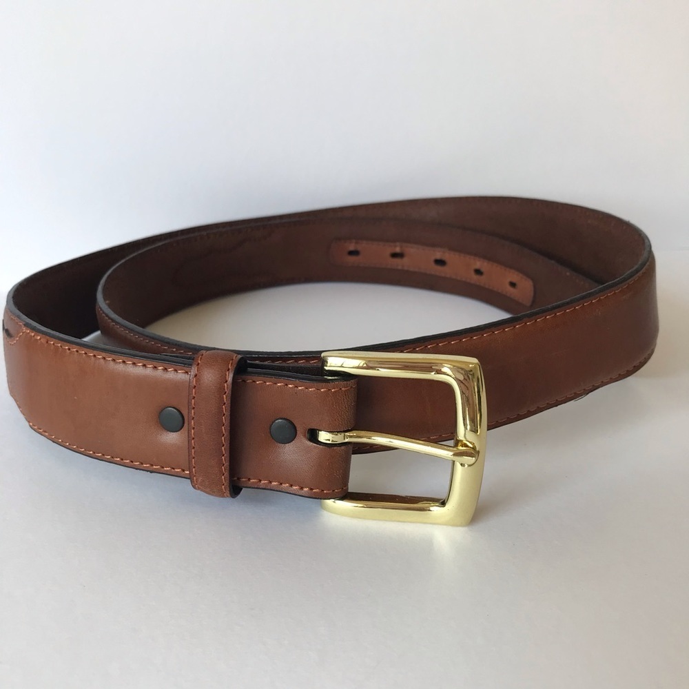 3D Belt Company Brown Leather Belt